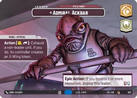 Admiral Ackbar - It's A Trap! (Showcase) — Jump to Lightspeed