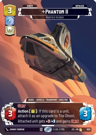 Phantom II - Modified to Dock (Prestige Foil) — Jump to Lightspeed