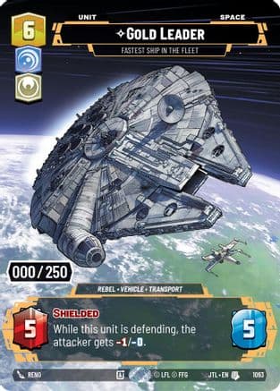 Gold Leader - Fastest Ship in the Fleet (Serialized) — Jump to Lightspeed