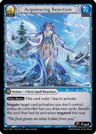 Acquiescing Rejection — Diao Chan Re: Collection, Idyll Corsage