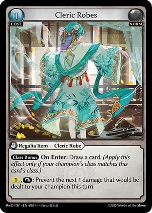 Cleric Robes — Diao Chan Re: Collection, Idyll Corsage