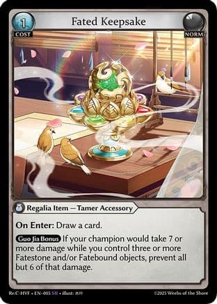 Fated Keepsake — Guo Jia Re: Collection, Heaven’s Favored