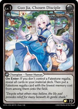 Guo Jia, Chosen Disciple — Abyssal Heaven