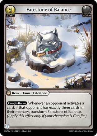 Fatestone of Balance // Woodland Shoats — Abyssal Heaven