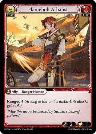 Flamebolt Arbalist — Abyssal Heaven