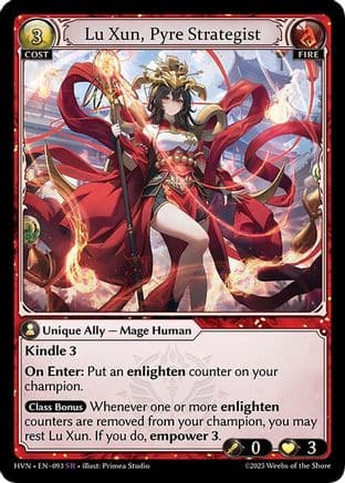 Lu Xun, Pyre Strategist — Abyssal Heaven