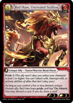 Red Hare, Unrivaled Stallion — Abyssal Heaven