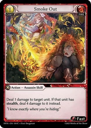 Smoke Out — Abyssal Heaven Grand Archive TCG card by Dragonart