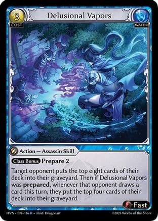 Delusional Vapors — Abyssal Heaven Grand Archive TCG card by Dragonart