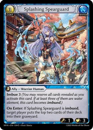 Splashing Spearguard — Abyssal Heaven