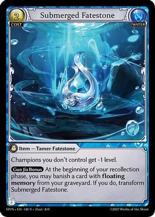 Submerged Fatestone // Commanding Sea Titan — Abyssal Heaven