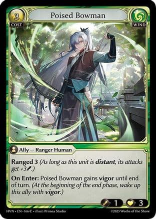 Poised Bowman — Abyssal Heaven Grand Archive TCG card by Primara Studio
