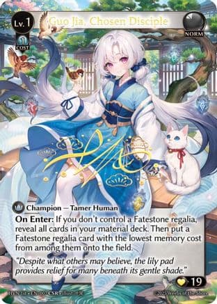 Guo Jia, Chosen Disciple (CSR)