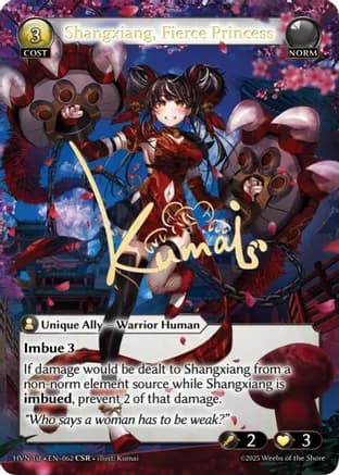 Shangxiang, Fierce Princess (CSR) — Abyssal Heaven