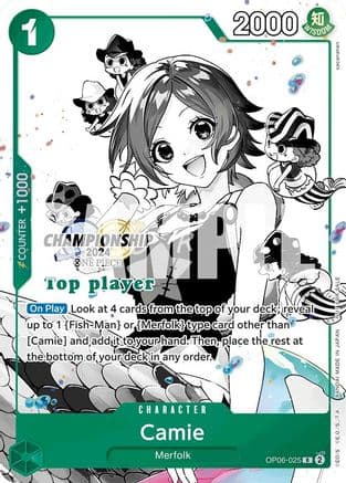 Camie (Championship 2024 Top Player Pack Vol. 2) — One Piece Promotion Cards