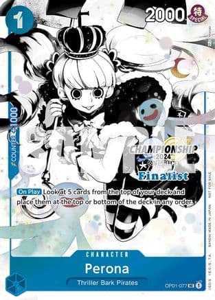 Perona (Championship 2024 Finalist Card Set Vol. 2) — Premium Booster -The Best- Vol. 2