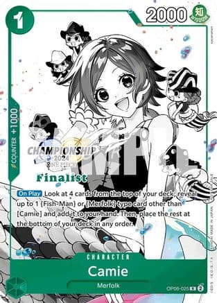 Camie (Championship 2024 Finalist Card Set Vol. 2) — One Piece Promotion Cards