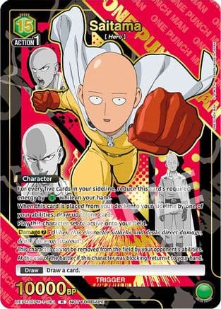 Saitama (061) (Gold) — Union Arena Promotion Cards