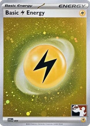 Basic Lightning Energy - 004 (Cosmos Holo) — Prize Pack Series Cards