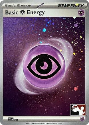 Basic Psychic Energy - 005 (Cosmos Holo) — Prize Pack Series Cards Pokémon TCG card by Cosmos Holo