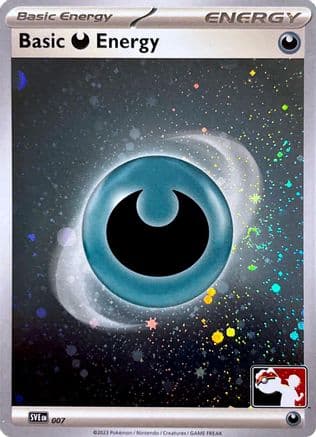 Basic Darkness Energy - 007 (Cosmos Holo) — Prize Pack Series Cards