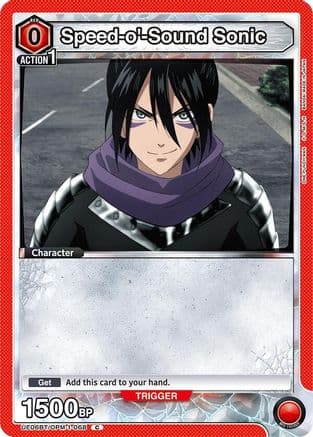 Speed-o'-Sound Sonic (068) (Box Topper Foil) — UE06BT: One Punch Man