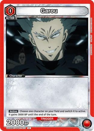 Garou (073) (Box Topper Foil) — UE06BT: One Punch Man