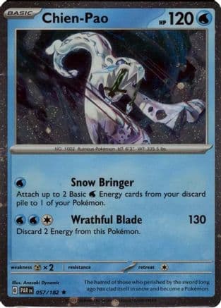 Chien-Pao - 057/182 (Cosmos Holo) — Miscellaneous Cards & Products Pokémon TCG card by Anesaki Dynamic
