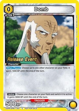 Bomb (001) — UE06BT: One Punch Man Release Event Cards