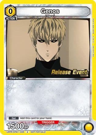 Genos (005) — UE06BT: One Punch Man Release Event Cards