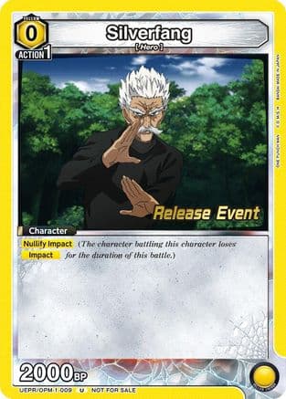 Silverfang (009) — UE06BT: One Punch Man Release Event Cards