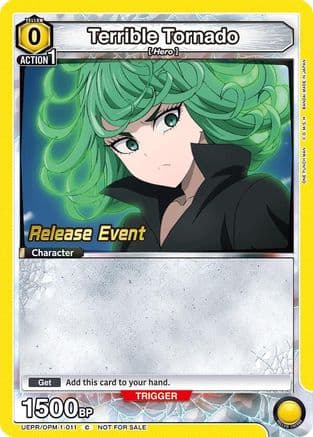 Terrible Tornado (011) — UE06BT: One Punch Man Release Event Cards