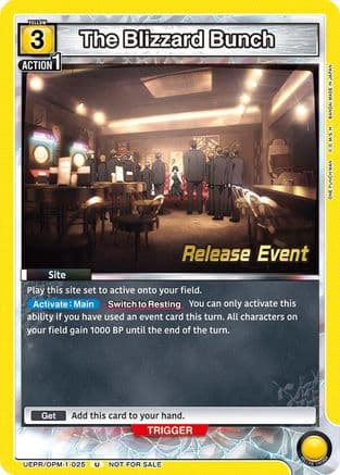 The Blizzard Bunch — UE06BT: One Punch Man Release Event Cards