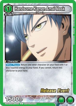 Handsome Kamen Amai Mask — UE06BT: One Punch Man Release Event Cards