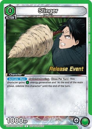 Stinger — UE06BT: One Punch Man Release Event Cards