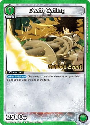 Death Gatling — UE06BT: One Punch Man Release Event Cards