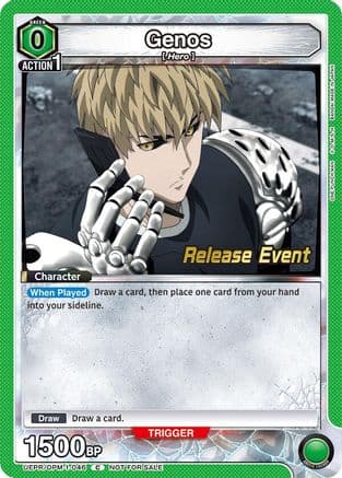 Genos (046) — UE06BT: One Punch Man Release Event Cards