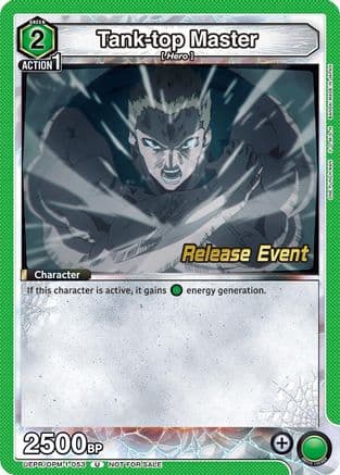 Tank-top Master — UE06BT: One Punch Man Release Event Cards