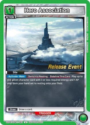 Hero Association — UE06BT: One Punch Man Release Event Cards