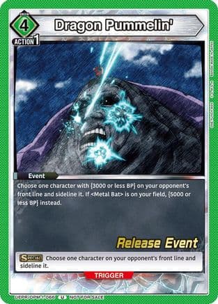 Dragon Pummelin' — UE06BT: One Punch Man Release Event Cards