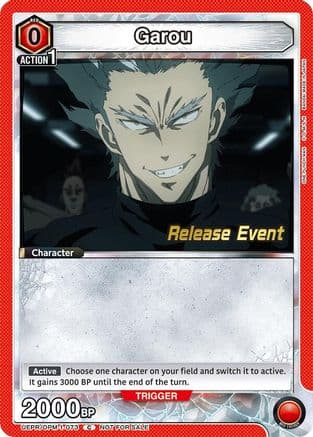 Garou (073) — UE06BT: One Punch Man Release Event Cards