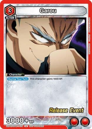 Garou (074) — UE06BT: One Punch Man Release Event Cards