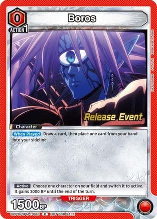 Boros (080) — UE06BT: One Punch Man Release Event Cards