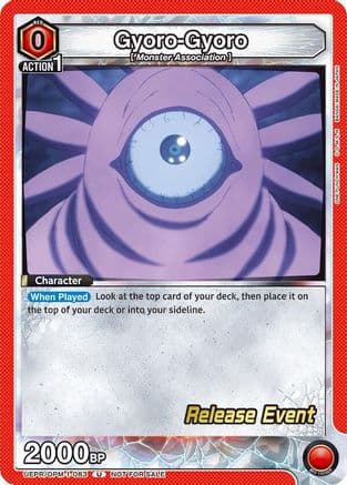 Gyoro-Gyoro — UE06BT: One Punch Man Release Event Cards