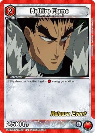 Hellfire Flame — UE06BT: One Punch Man Release Event Cards