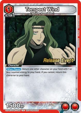 Tempest Wind — UE06BT: One Punch Man Release Event Cards