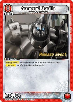 Armored Gorilla — UE06BT: One Punch Man Release Event Cards