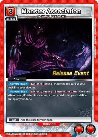 Monster Association — UE06BT: One Punch Man Release Event Cards