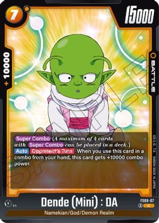 Dende (Mini) : DA — Starter Deck 8: Vegeta (Mini) Super Saiyan 3