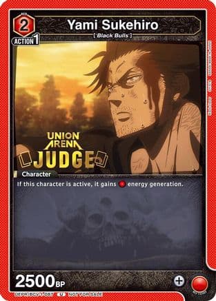 Yami Sukehiro (Judge Pack) — Union Arena Promotion Cards
